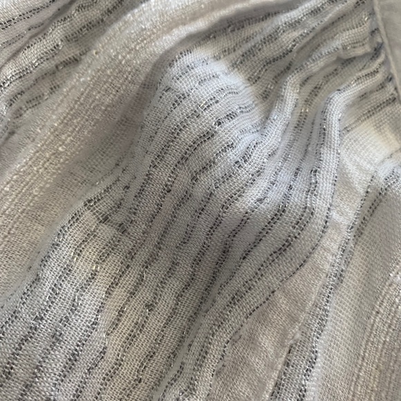 Free People breezy long sleeve white top(S) - Picture 4 of 5